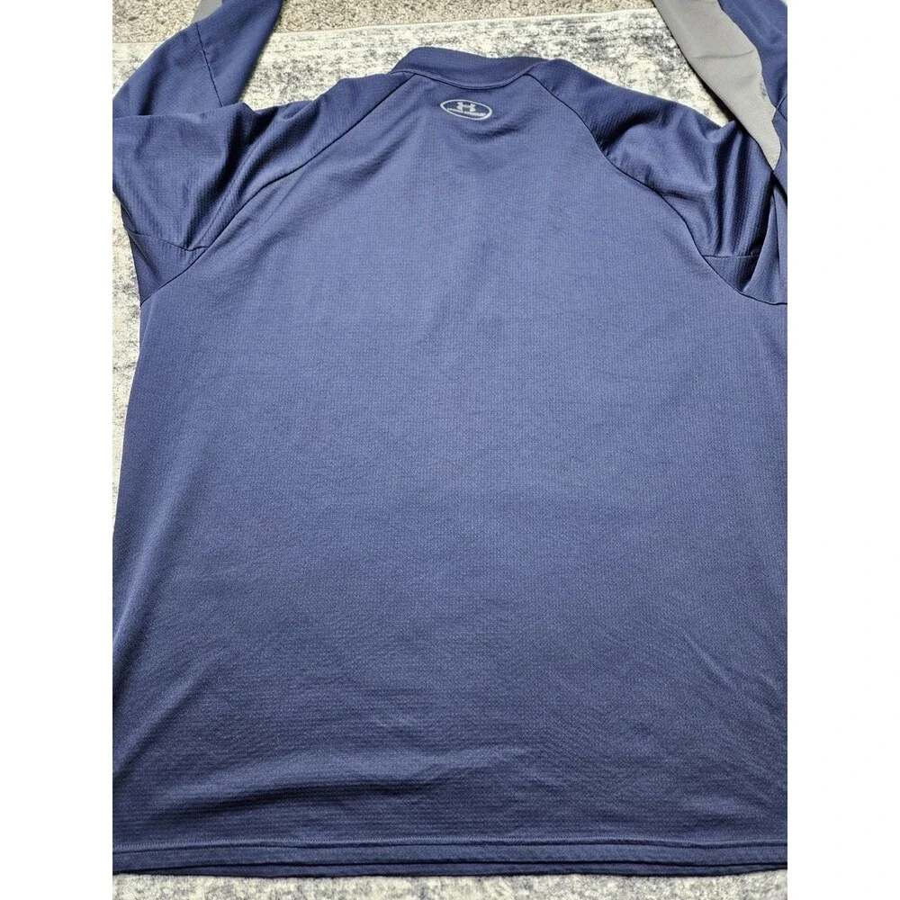 Butler University Bulldogs Under Armour Coldgear Blue Quarter Zip size 3XL XXXL